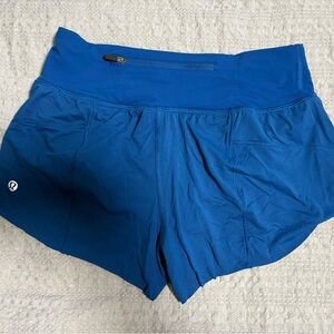 Lululemon Athletica Deep Blue Athletic Shorts
